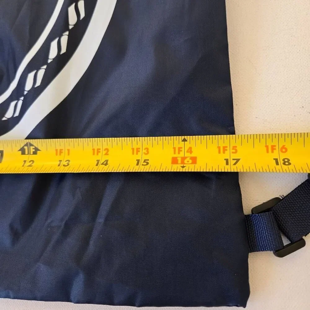 Skechers Navy Blue Nylon Drawstring Tote Bag